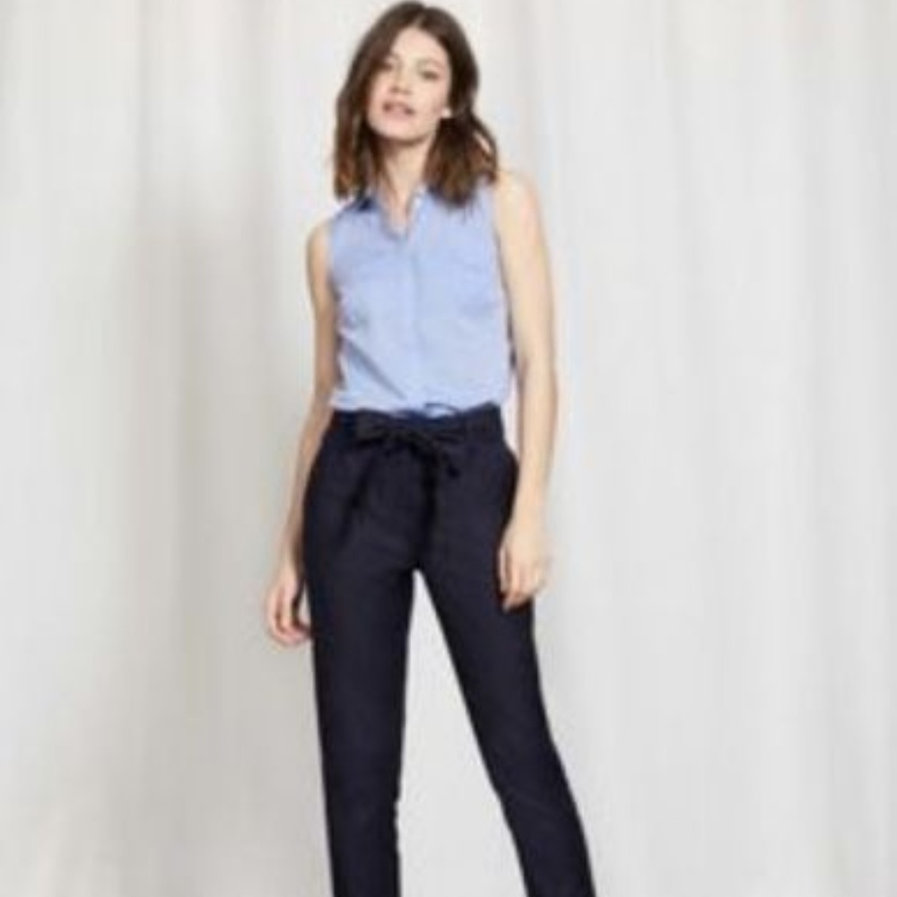 NWT Boden Tie Waist Trousers